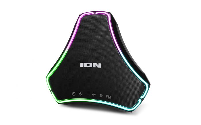 Ion Triumph shops IP67 Waterproof Floating Boombox Bluetooth Speaker LED Illumination