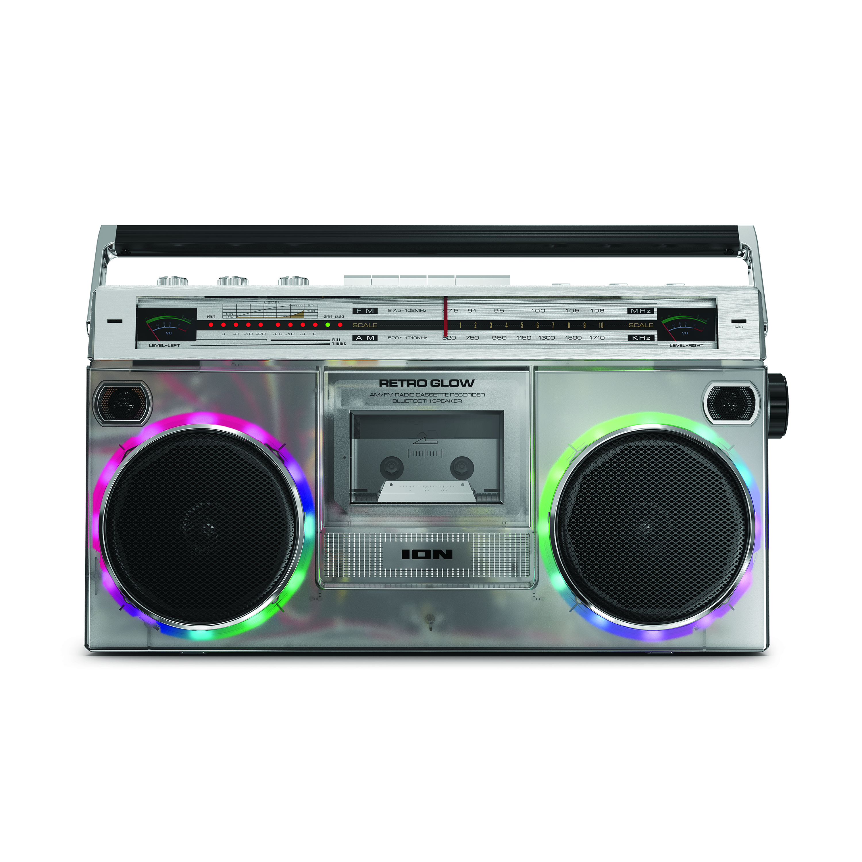 Retro Boombox Speaker | Retro Glow™ | ION Audio